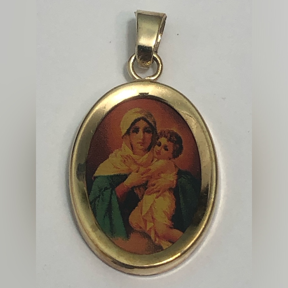 Our Lady of Schoenstatt Virgin Mary Jewelry Pendant Medal